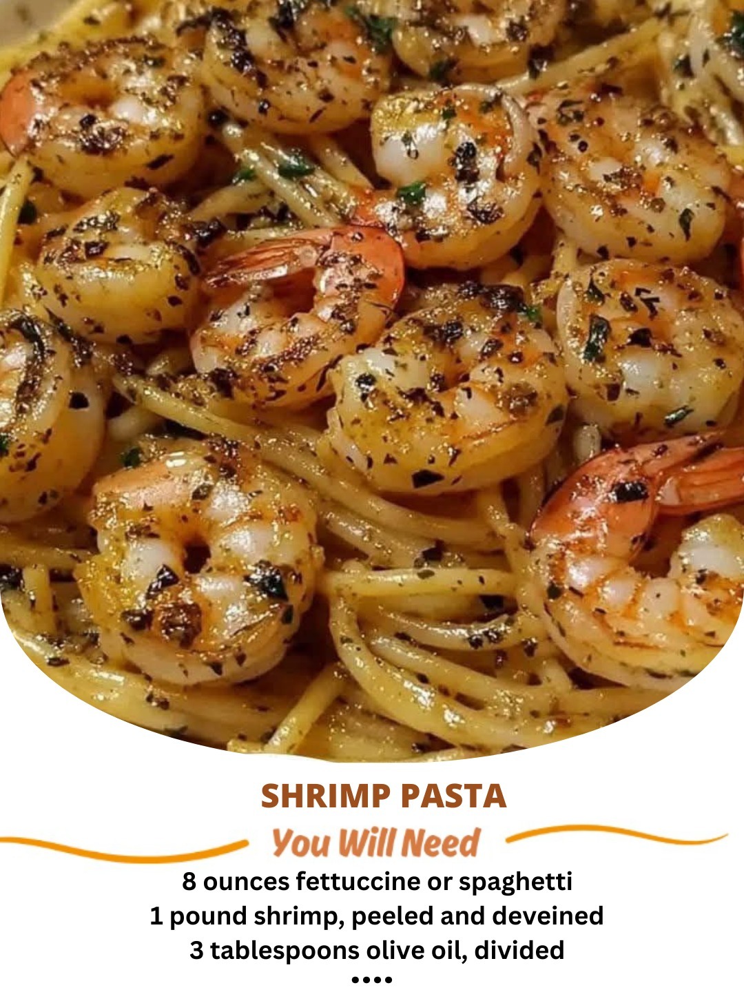 Delicious shrimp pasta with a creamy garlic butter sauce, perfect for a quick and satisfying meal.