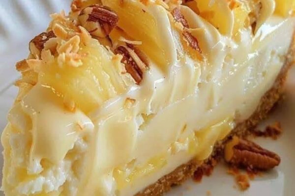 Pineapple Cream Cheese Pie