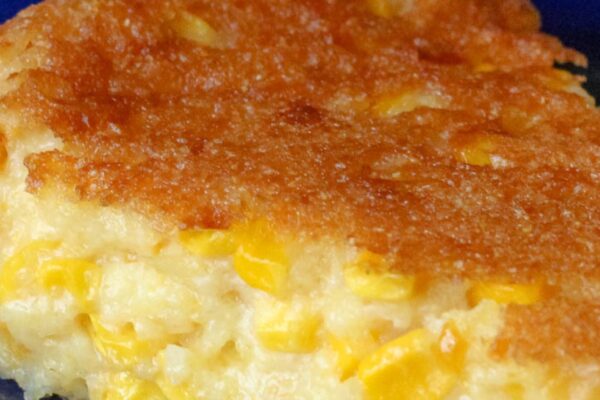 Creamy and delicious Deb’s Easy Corn Casserole, a perfect side dish with sweet corn and a buttery texture.