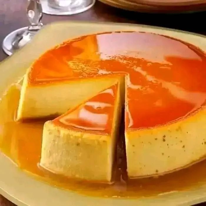 Delicious flan caramel with a smooth, creamy texture and rich caramel topping