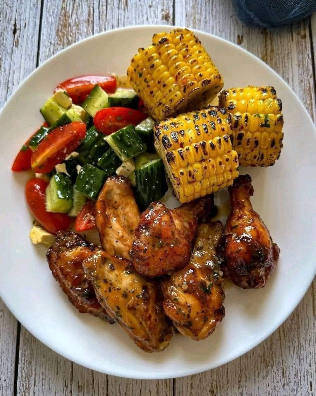 Sticky and Crispy Wings