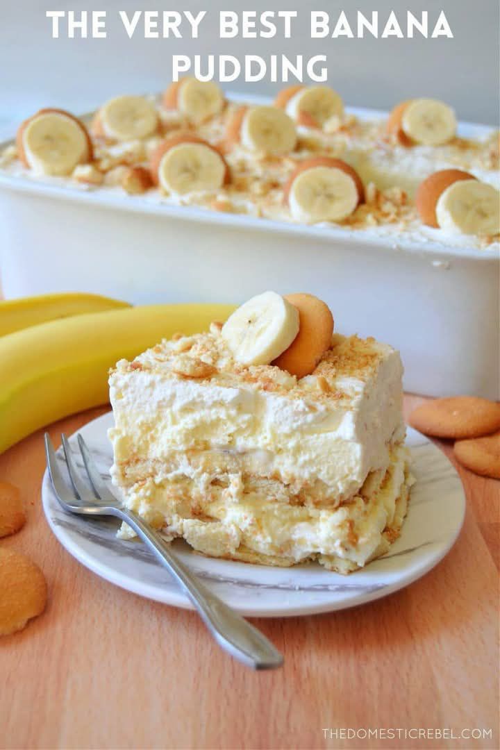 Creamy banana cream cheesecake with a rich texture, graham cracker crust, and whipped topping.