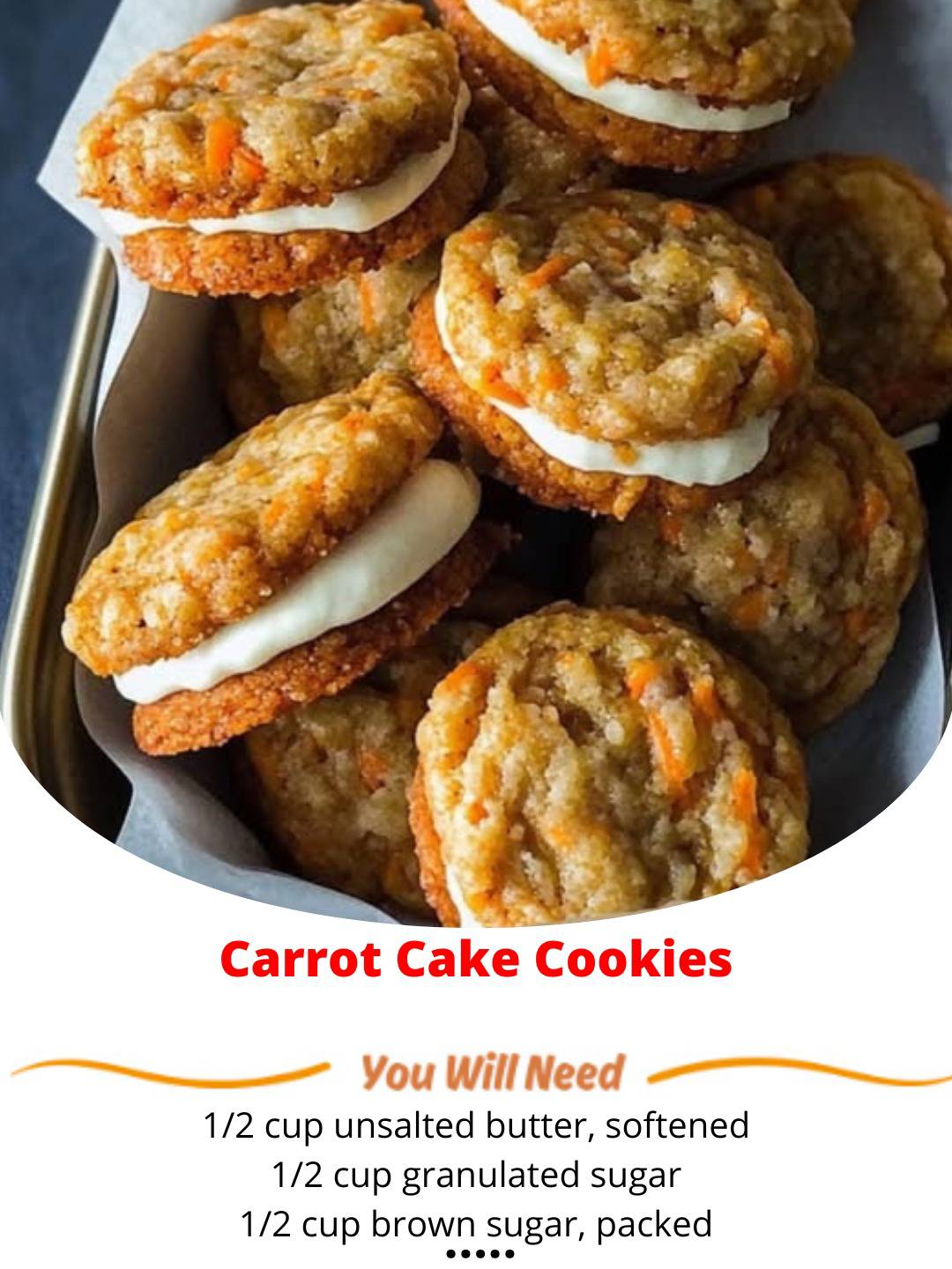 Carrot Cake Cookies