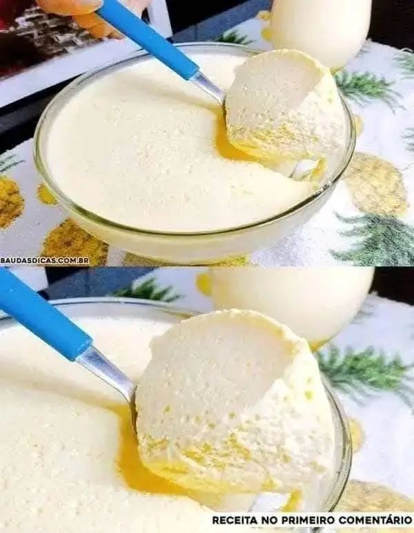 Creamy Custard Dessert Recipe