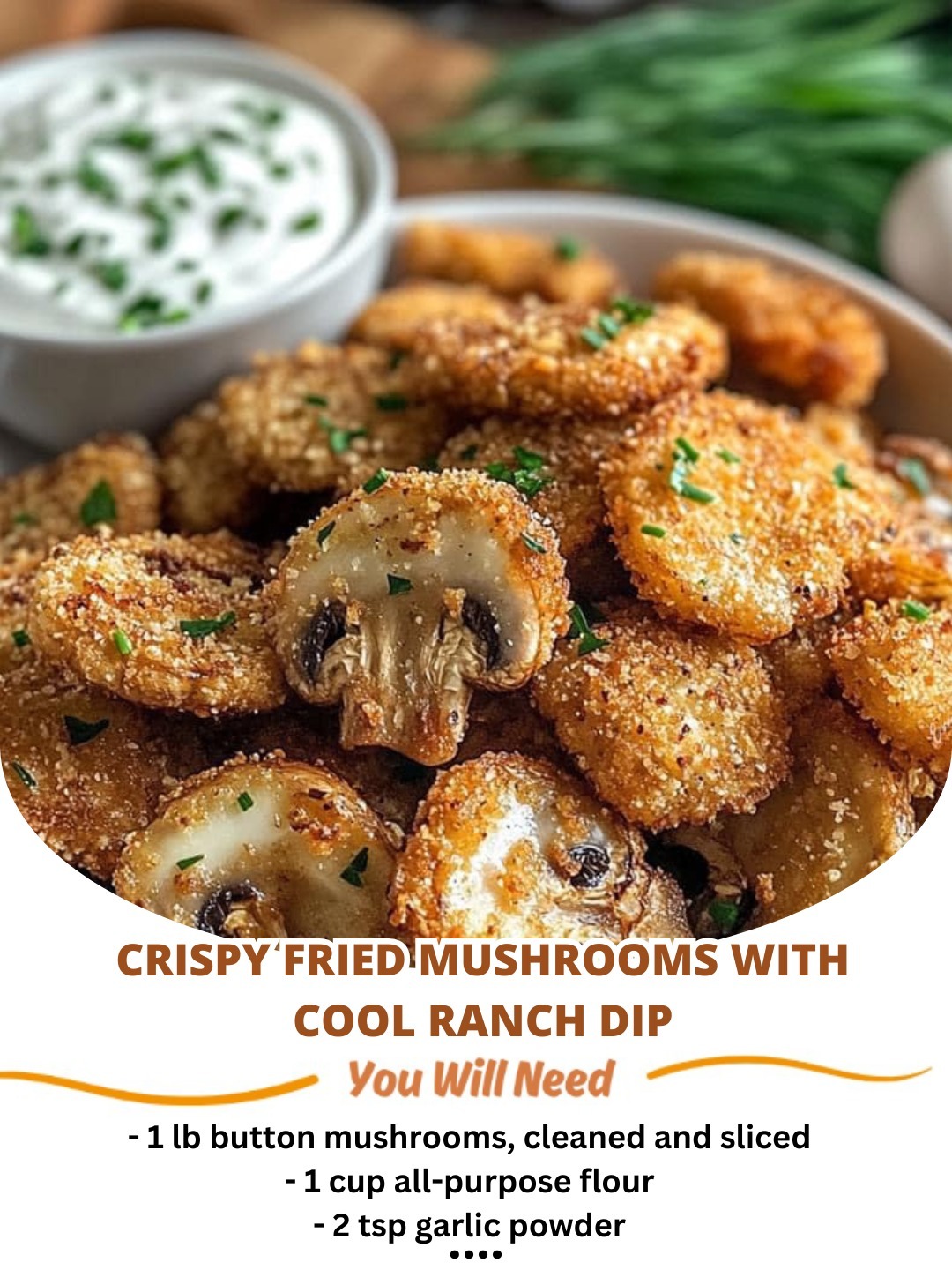 Crispy Fried Mushrooms