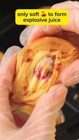 Cherry Cheese Custard Tart