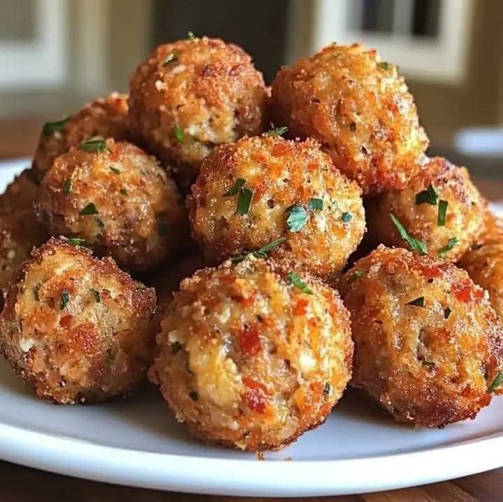 Rotel Cream Cheese Sausage Balls