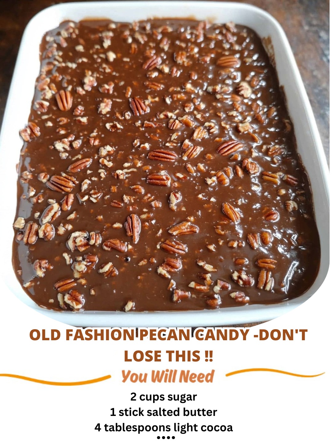 Old-Fashioned Pecan Candy