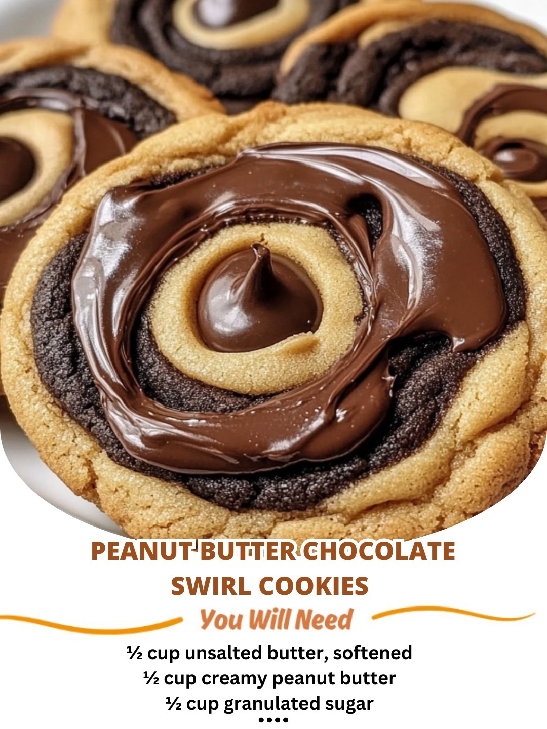 Peanut Butter Chocolate Swirl Cookie Recipe