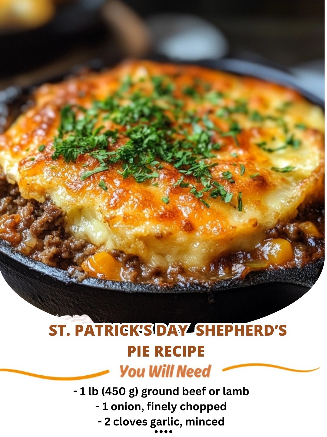 St. Patrick’s Day Shepherd’s Pie Recipe