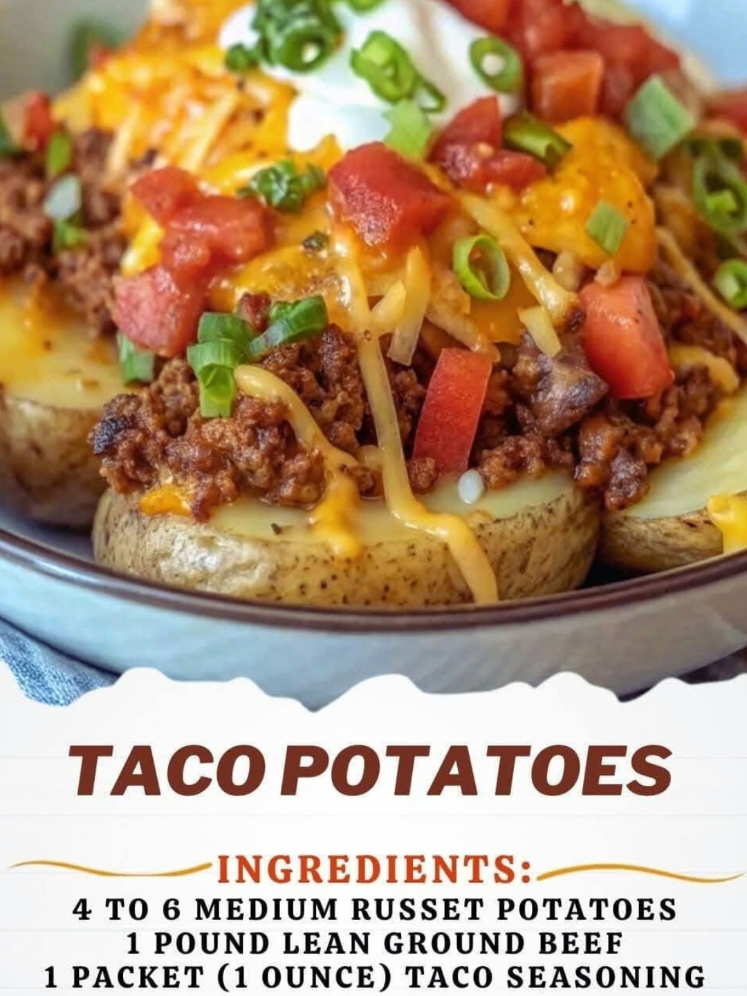 Taco Potatoes