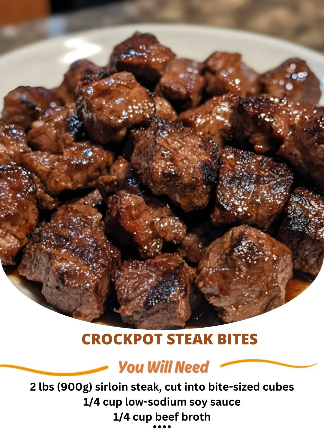 Crockpot Steak Bites