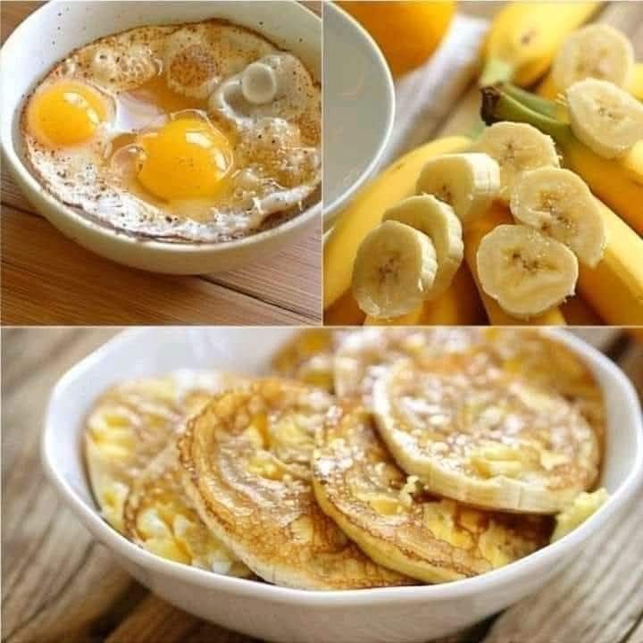 If you have 1 banana and 2 eggs, make this 5 minutes recipe for breakfast