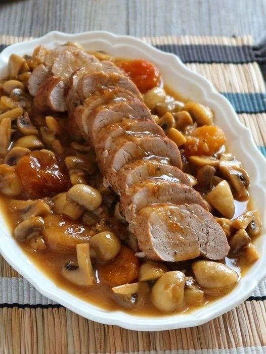 Onion-Smothered Pork Belly
