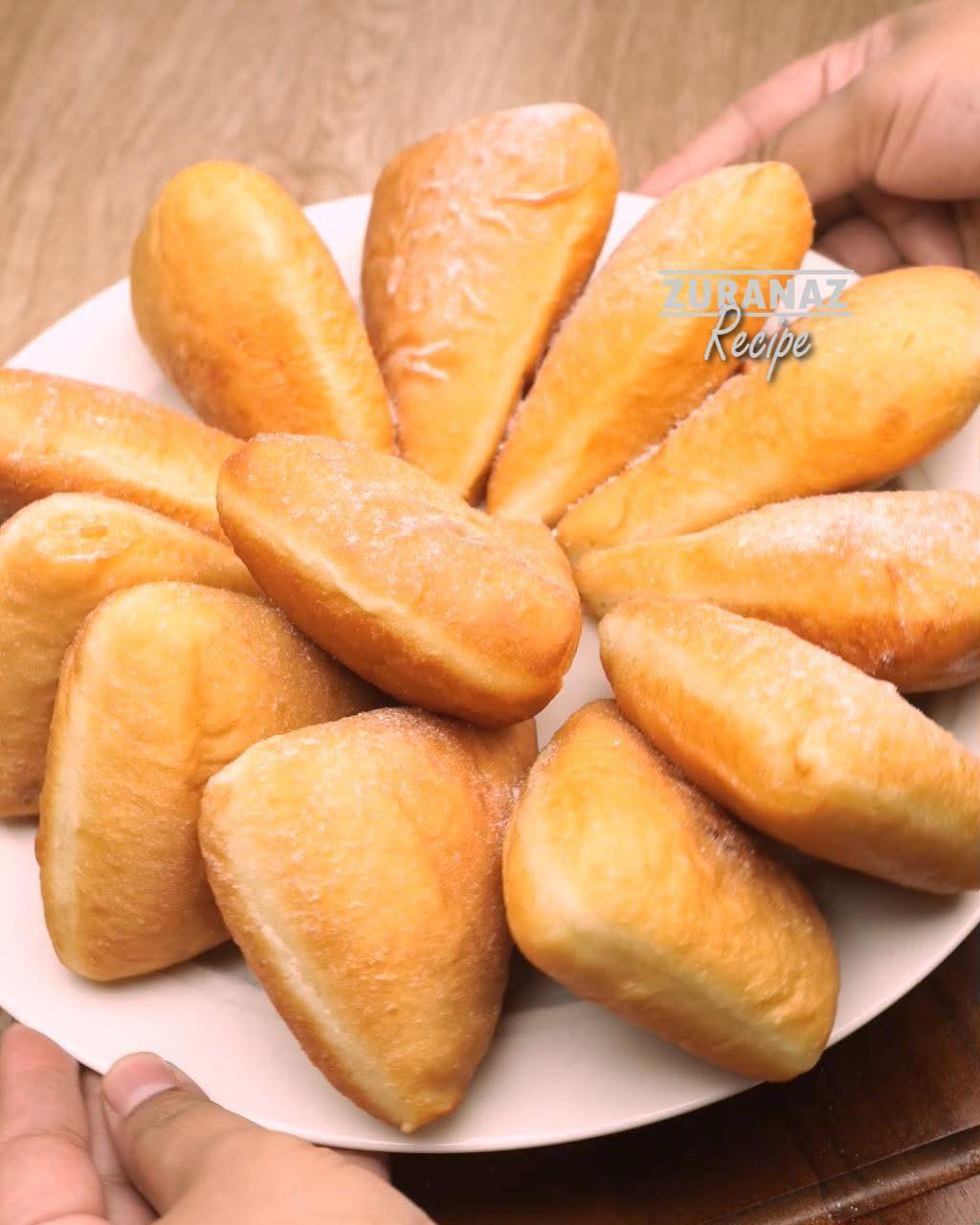Doughnut Triangles , Melt in mouth !
