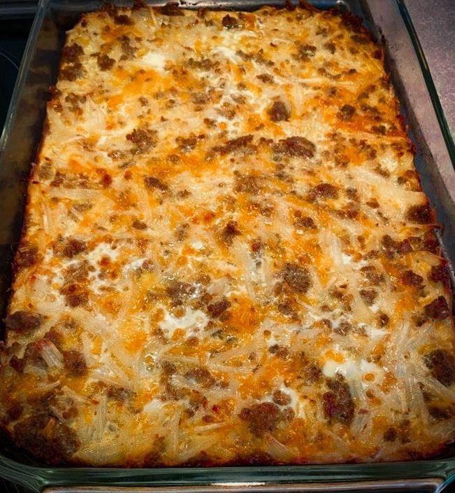 Sausage Hashbrown Casserole