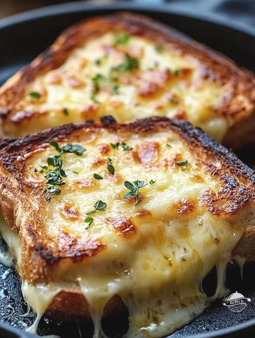 Start your weekend off with this Scrumptious Ham and Egg Cheese Toast!