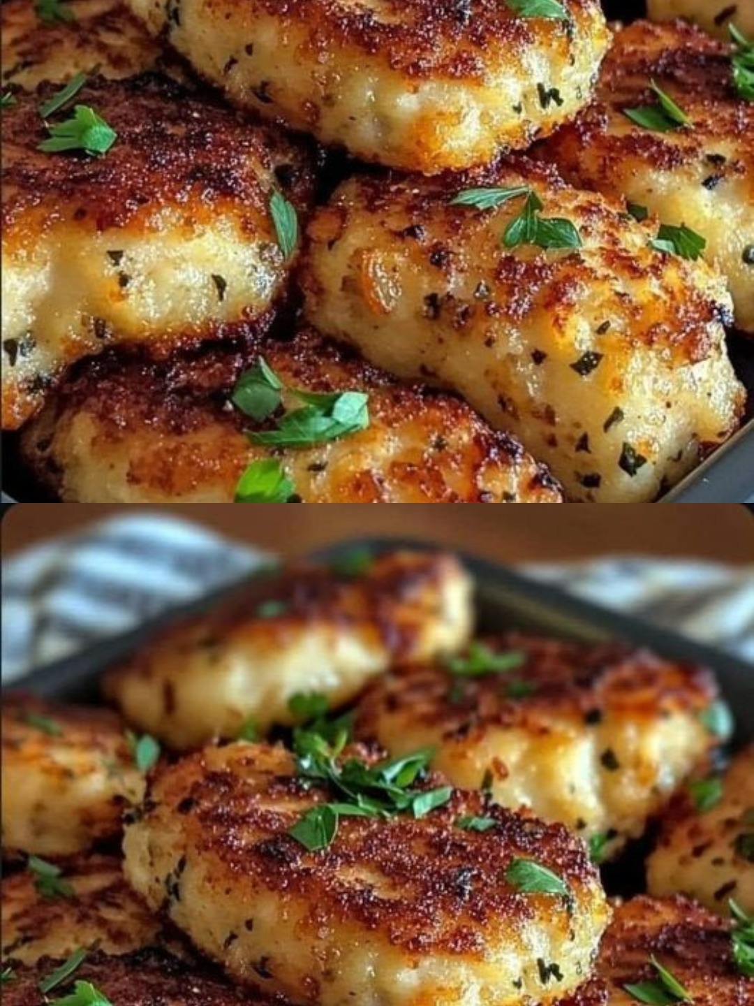Crispy Mashed Potato Cakes