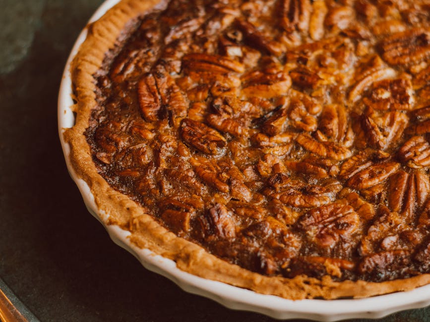 Bourbon Pecan Pie for the Holidays