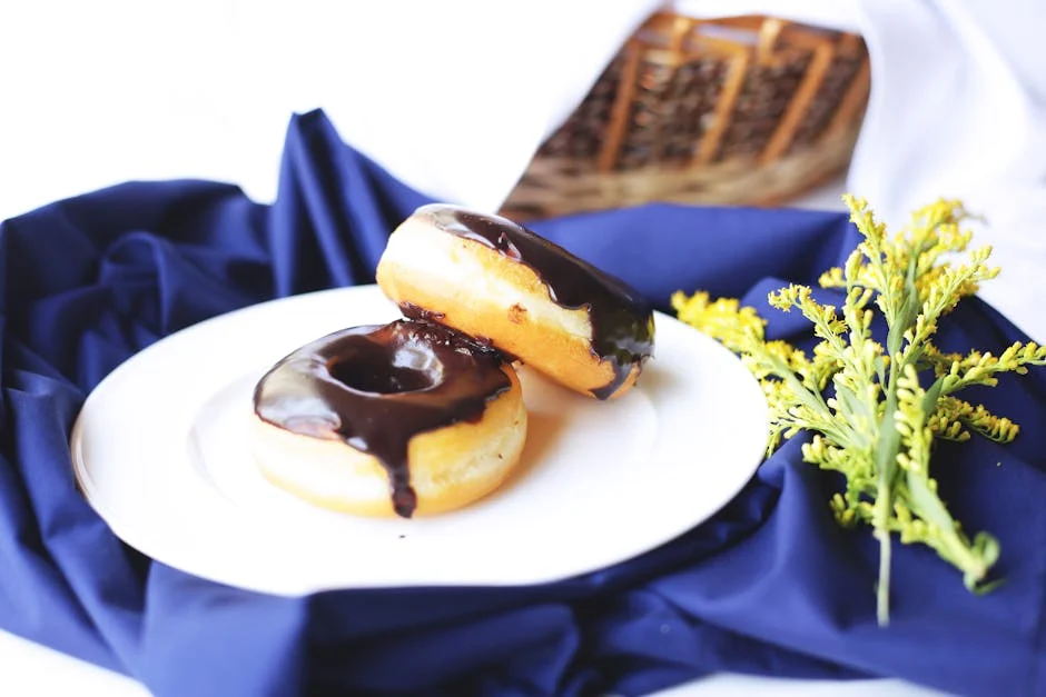 Chocolate Lovers’ Dream: Double Chocolate Doughnuts