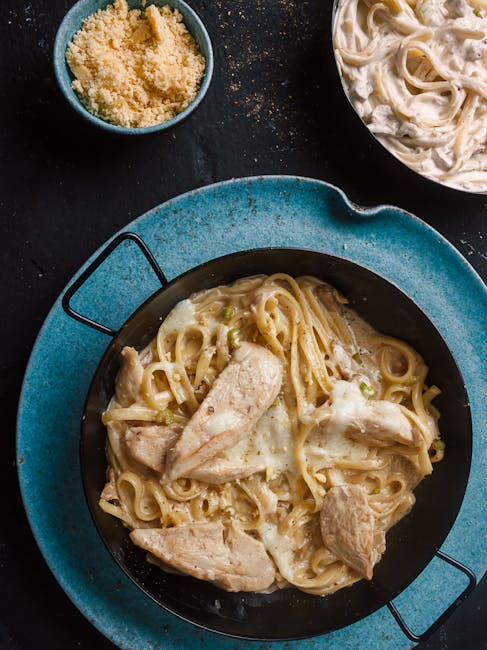 Chicken Alfredo Pasta with Creamy American Sauce