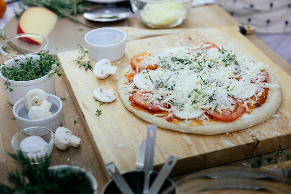 Eggplant and mozzarella bake with tomato basil sauce