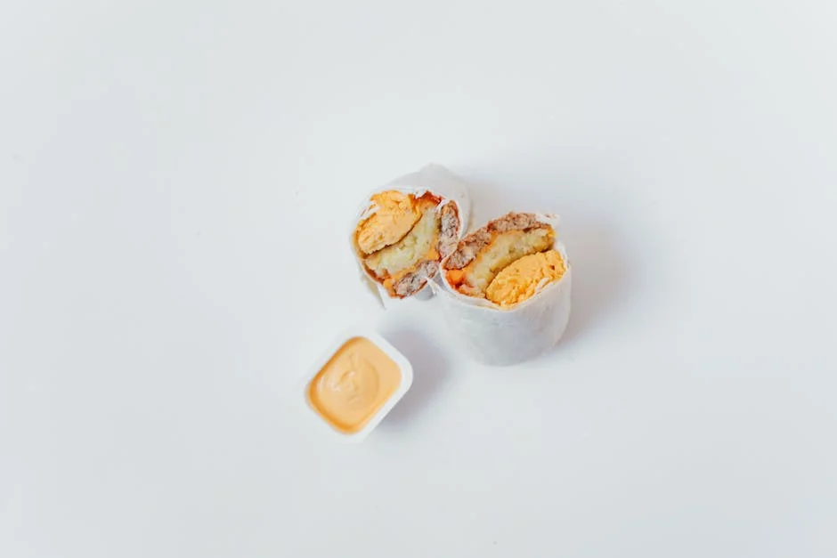 philly cheese steak wrap easy lunch idea with american cheese