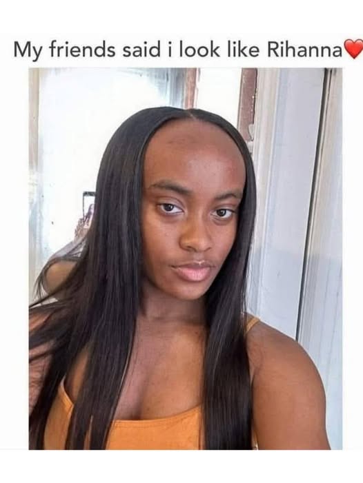 my friends said i look like rihanna