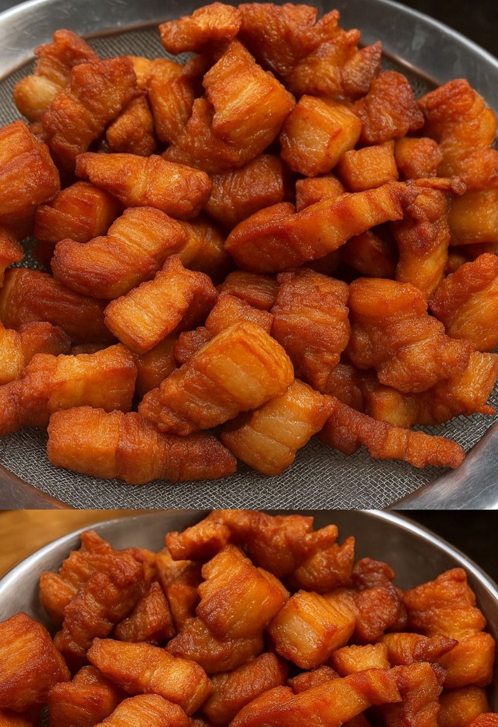 Crispy and Dry Pork Rinds Recipe