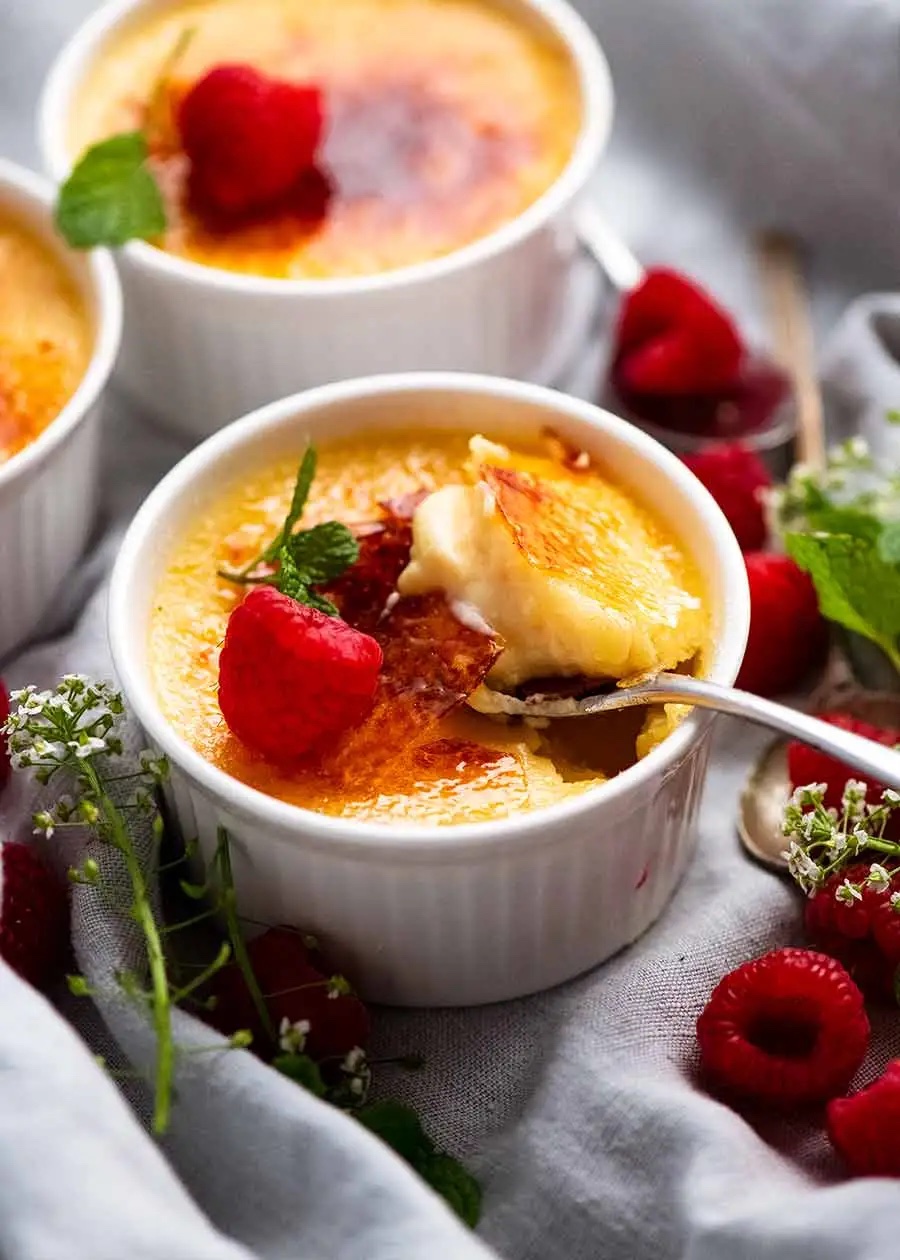 Creme Brulee (French vanilla custard)