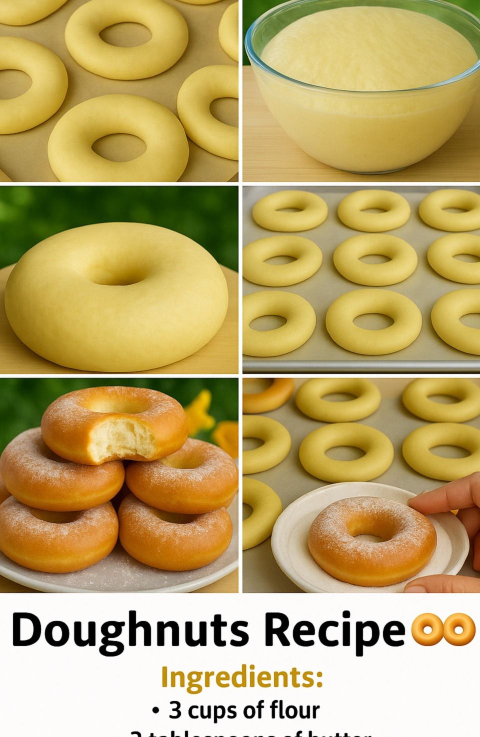 Doughnuts recipe