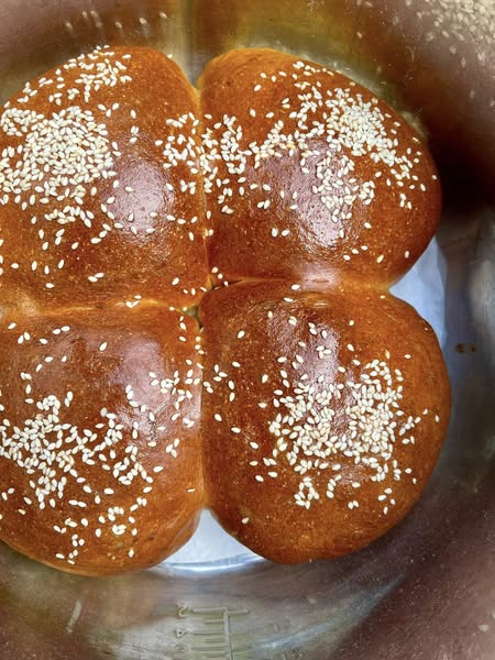 14 very soft burger rolls