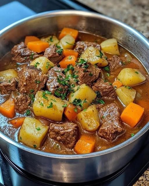 Stewed Beef.