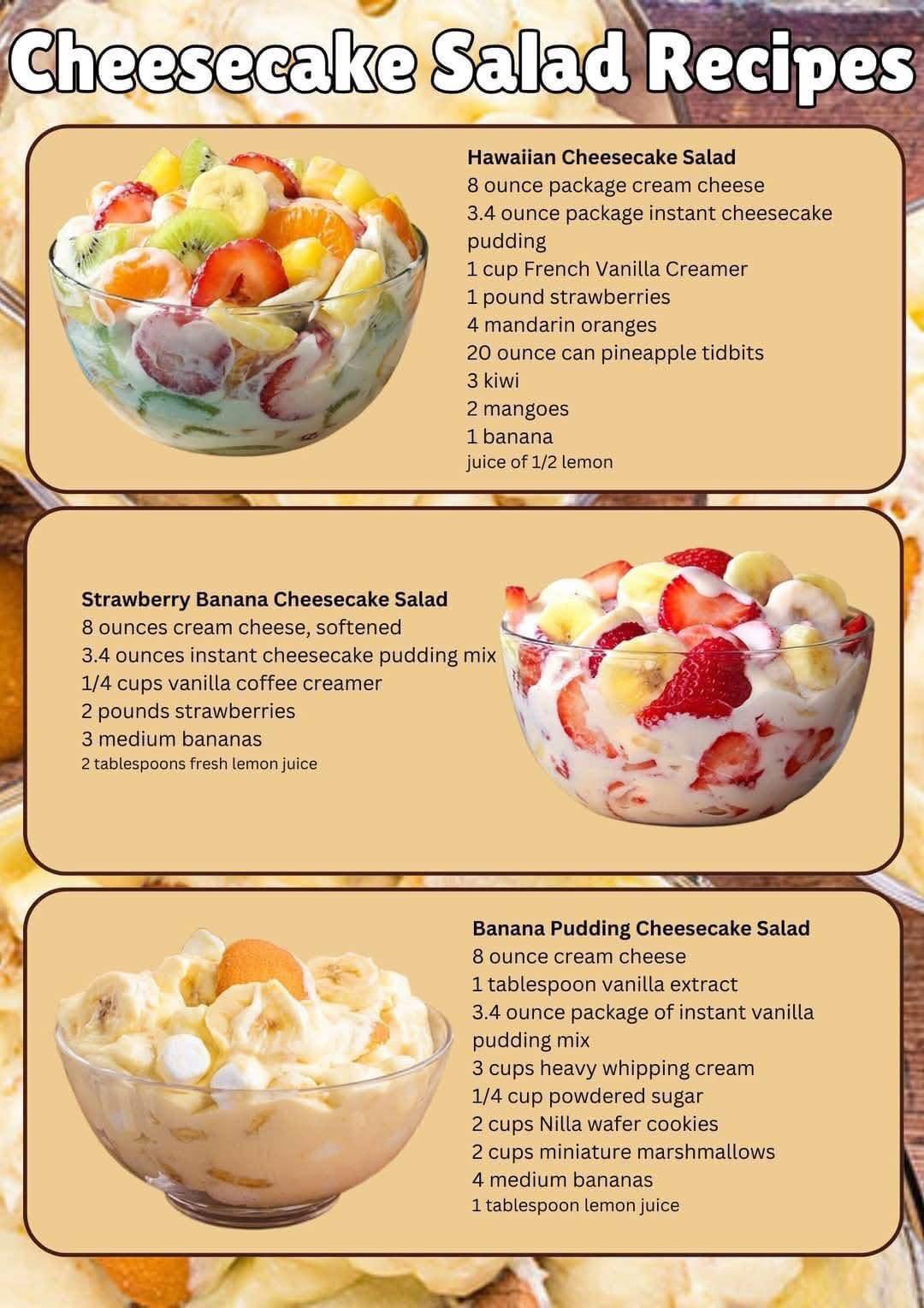 Hawaiian Cheesecake Salad