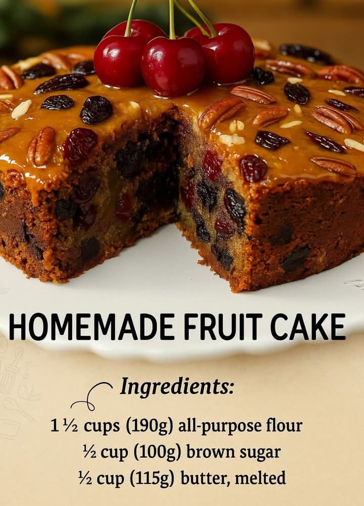 Homemade Fruit Cake
