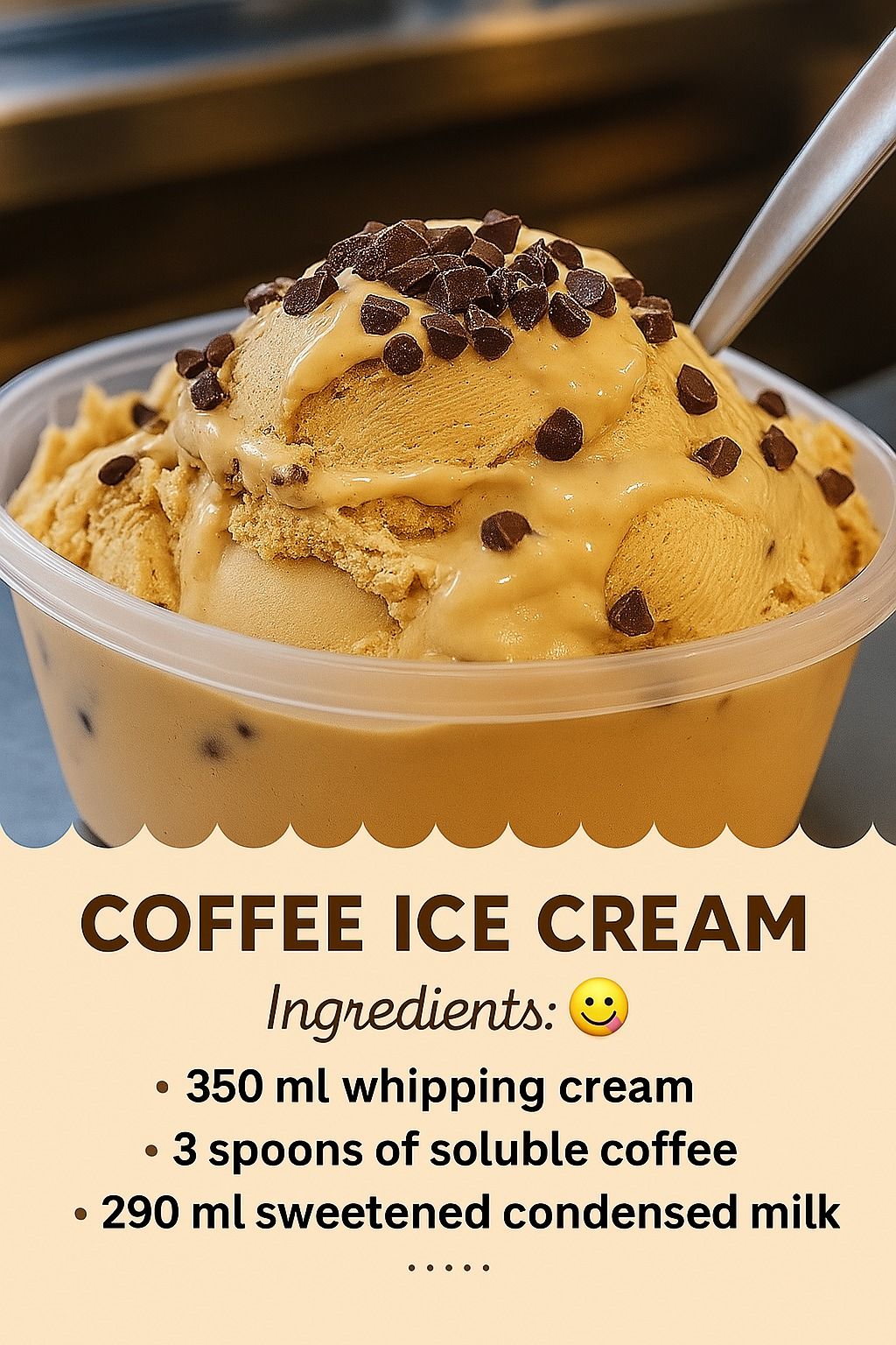 COFFEE ICE CREAM