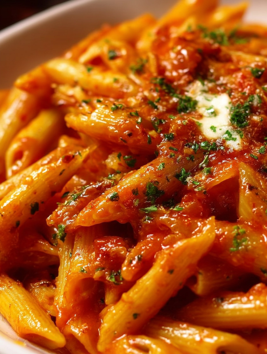Penne in a Rage (Spicy Tomato Pasta) Recipe
