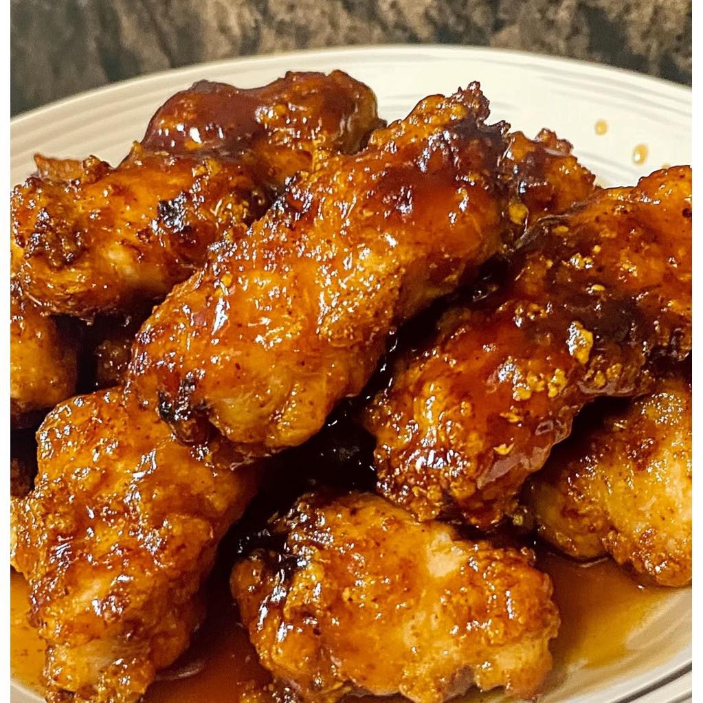 Crispy Honey Garlic Chicken