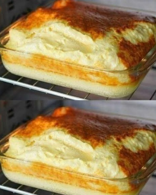 Magic Custard Cake – One Batter, Three Layers! ???