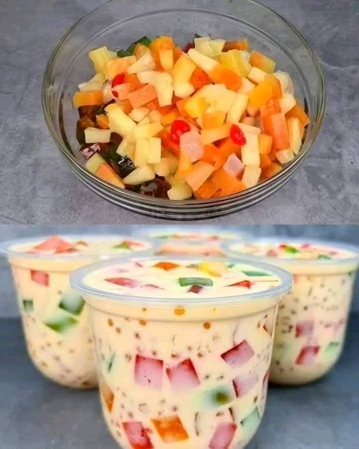 Fruity Tapioca Jelly Drink