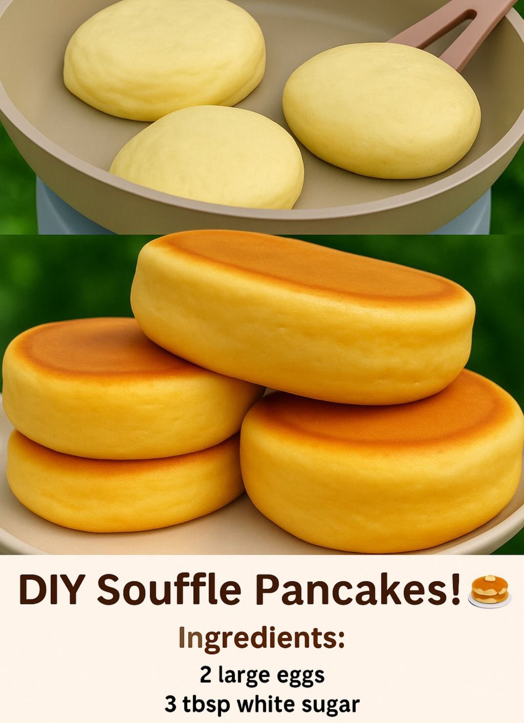 DIY Souffle Pancakes!