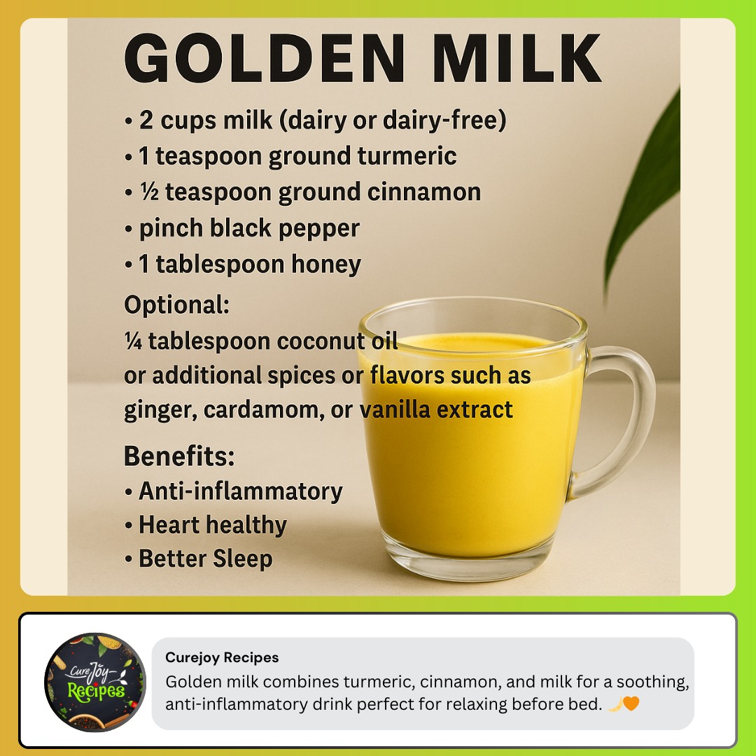 Golden milk is more than a comforting bedtime drink