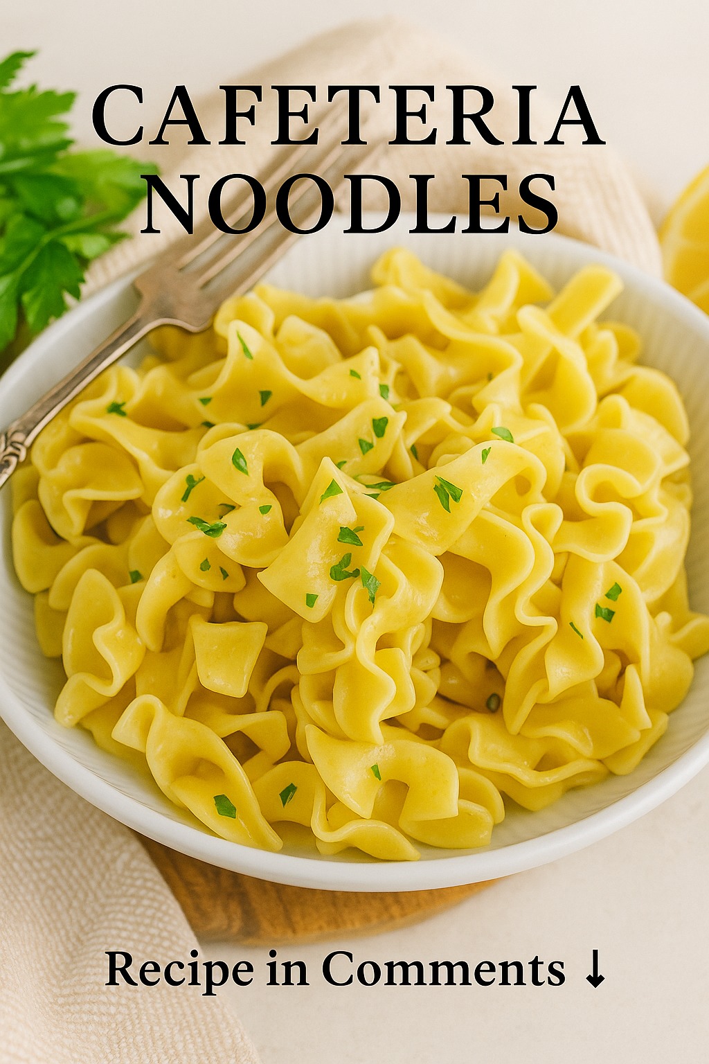 Cafeteria Noodles