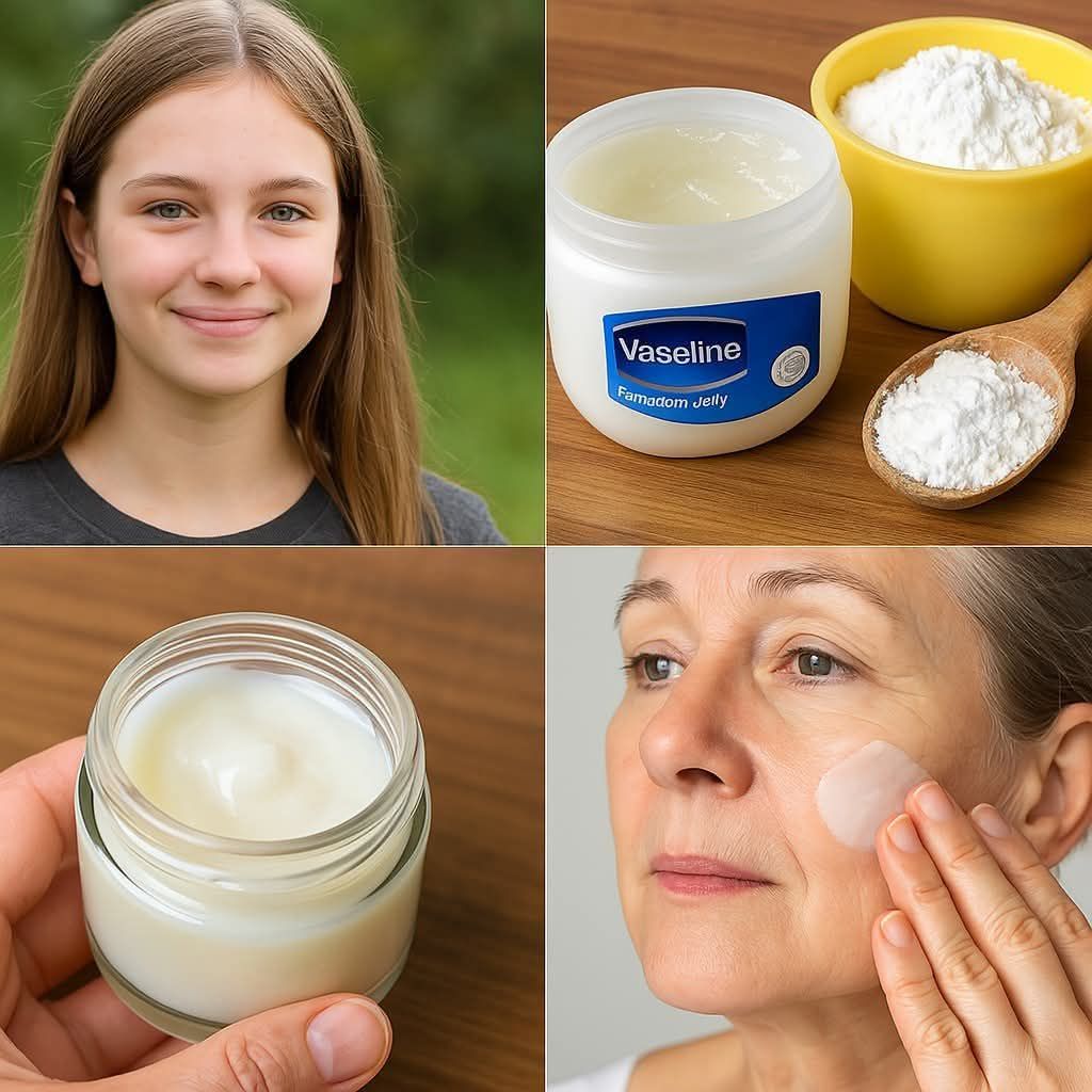 Vaseline and cornstarch make you a 16 year old girl. No matter how old you are