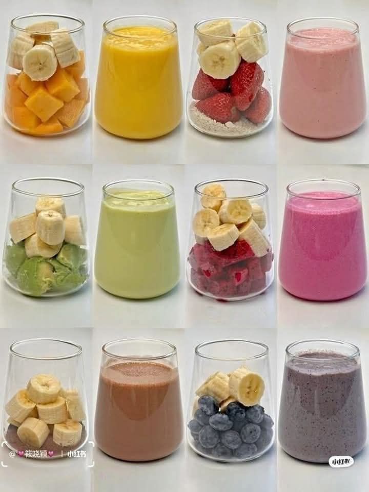 Mango Banana Smoothie (Top Left)