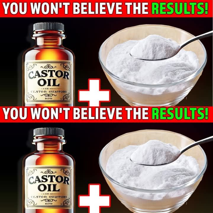 SENIORS: MIX CASTOR OIL WITH BAKING SODA | DOCTORS ARE SPEECHLESS!