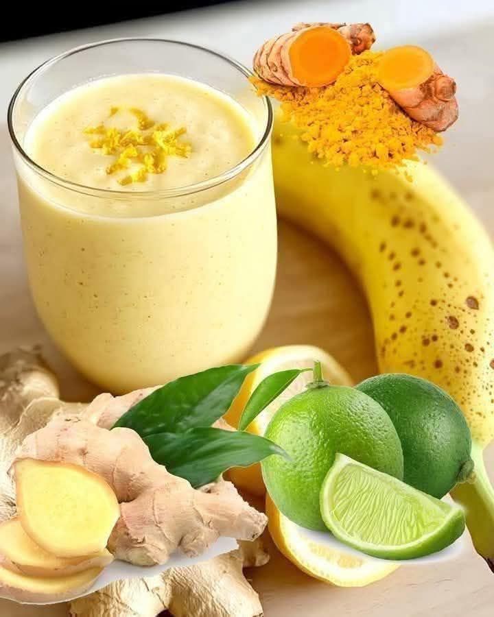 Banana Lemon Ginger Smoothie