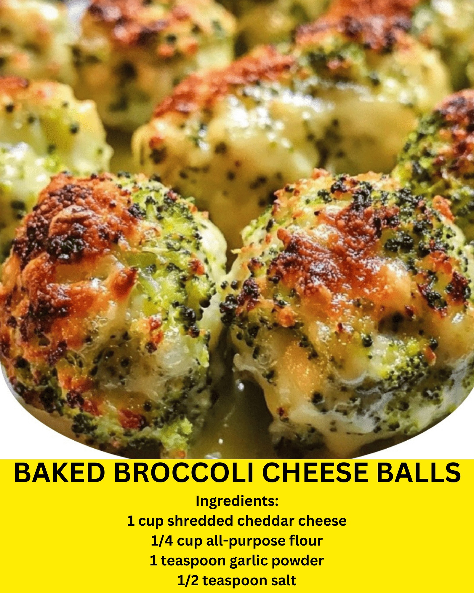 Broccoli Cheese Balls