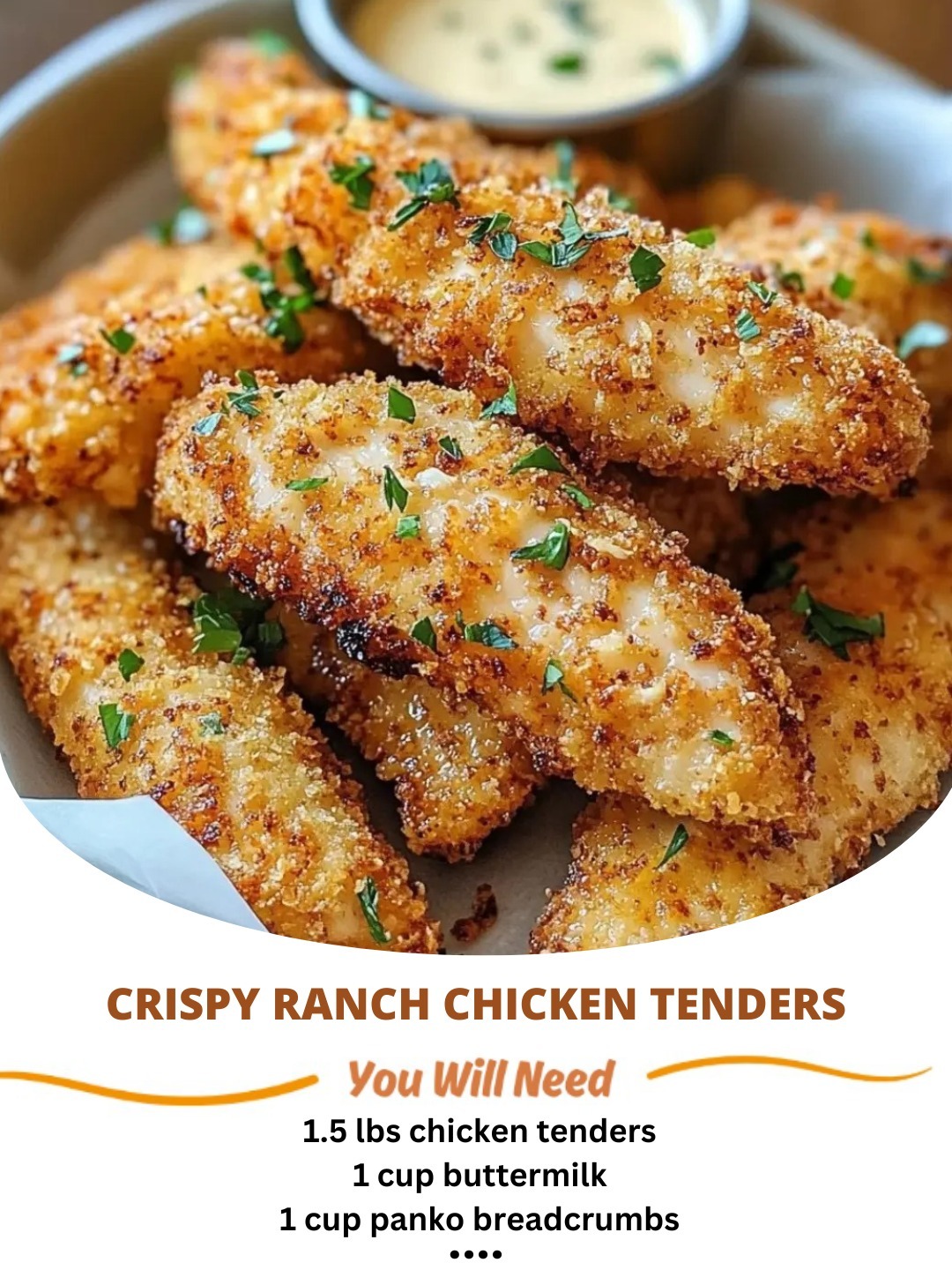 Crispy Ranch Chicken Tenders