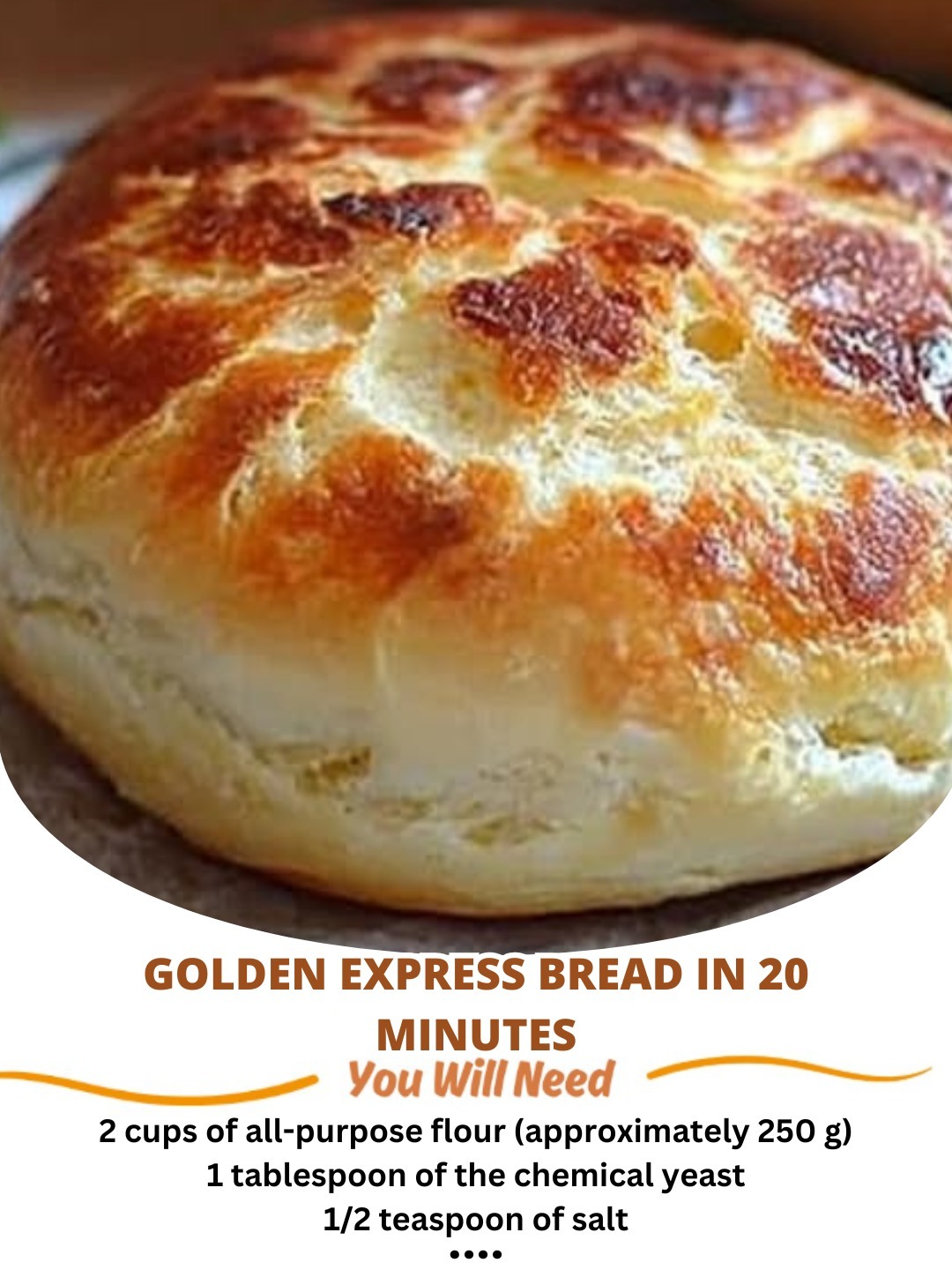 Golden Express Bread in 20 Minutes